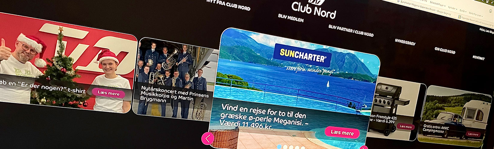 Velkommen til vores nye hjemmeside