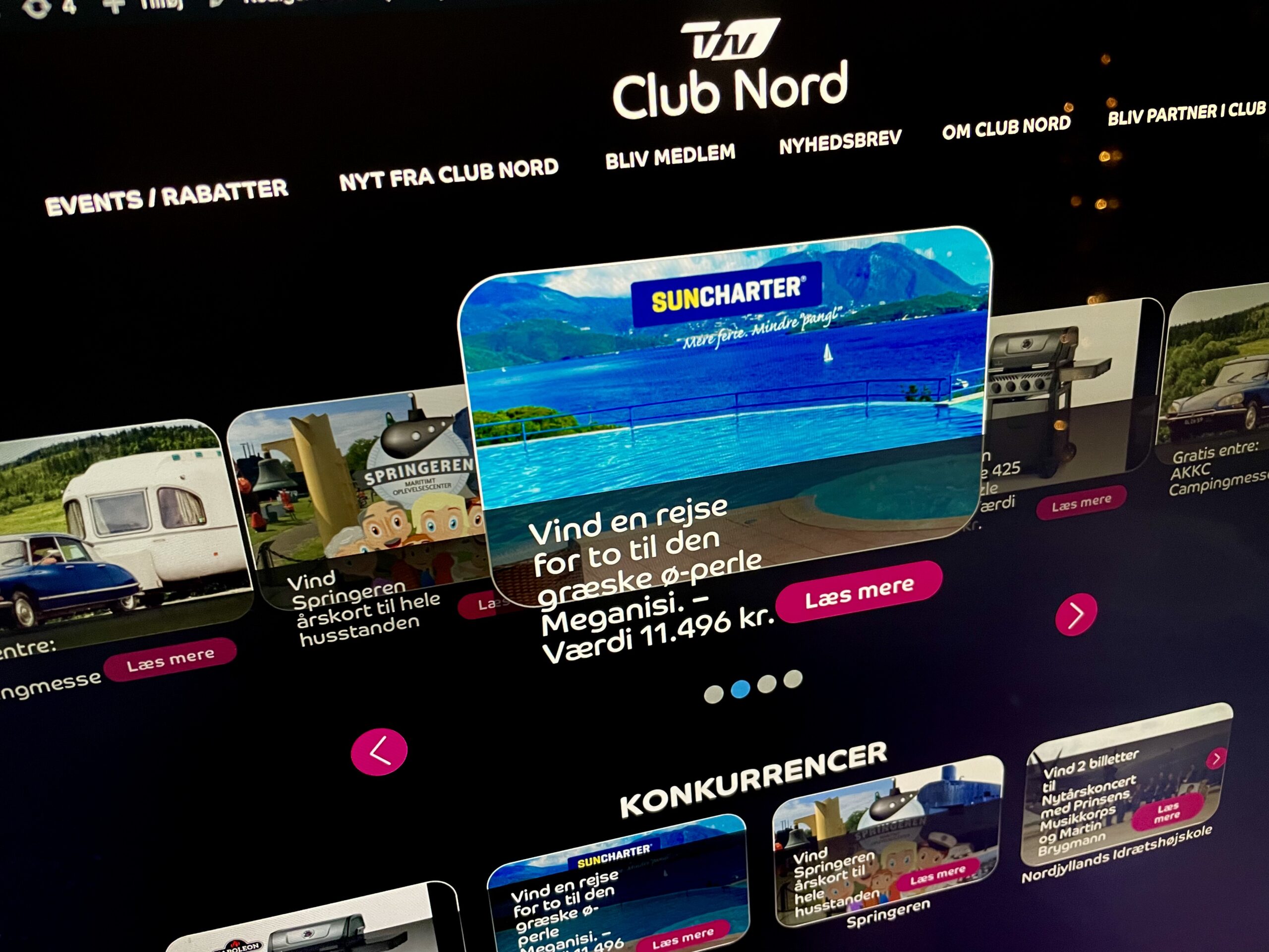 Udfordringer med den nye hjemmeside