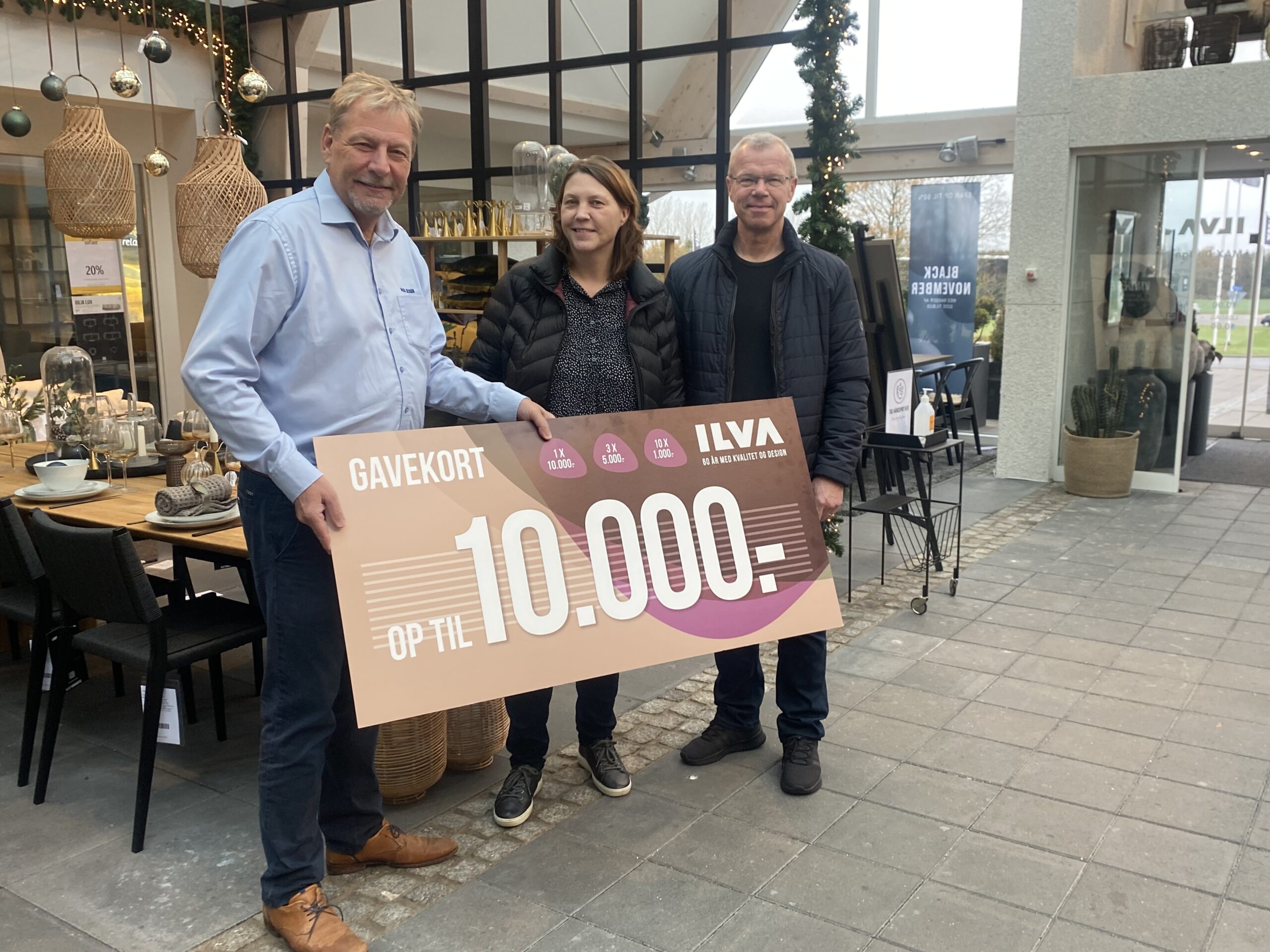 <strong>VINDER FIK ILVA MAX JESSEN GAVEKORT PÅ 10.000 KR.</strong>