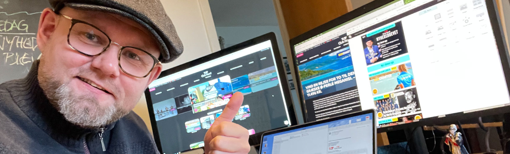 Udfordringer med hjemmesiden løst