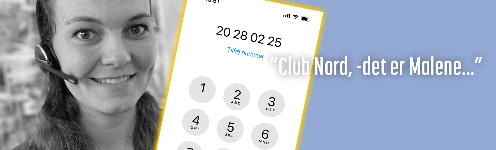 Nyt telefonnummer til Club Nord