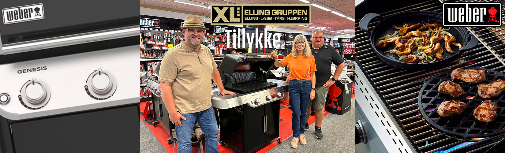 Vandt en Weber med XL BYG Elling gruppen