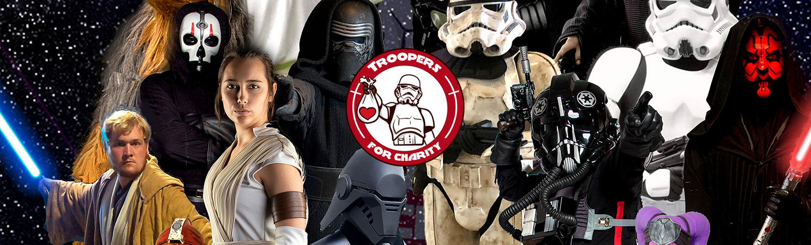 Star Wars entusiaster med til Club Nords Klovneløb