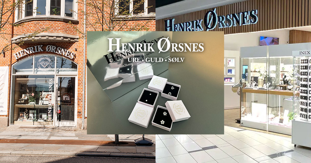 VIND ørestikker fra Henrik Ørsnes Ure-Guld-Sølv