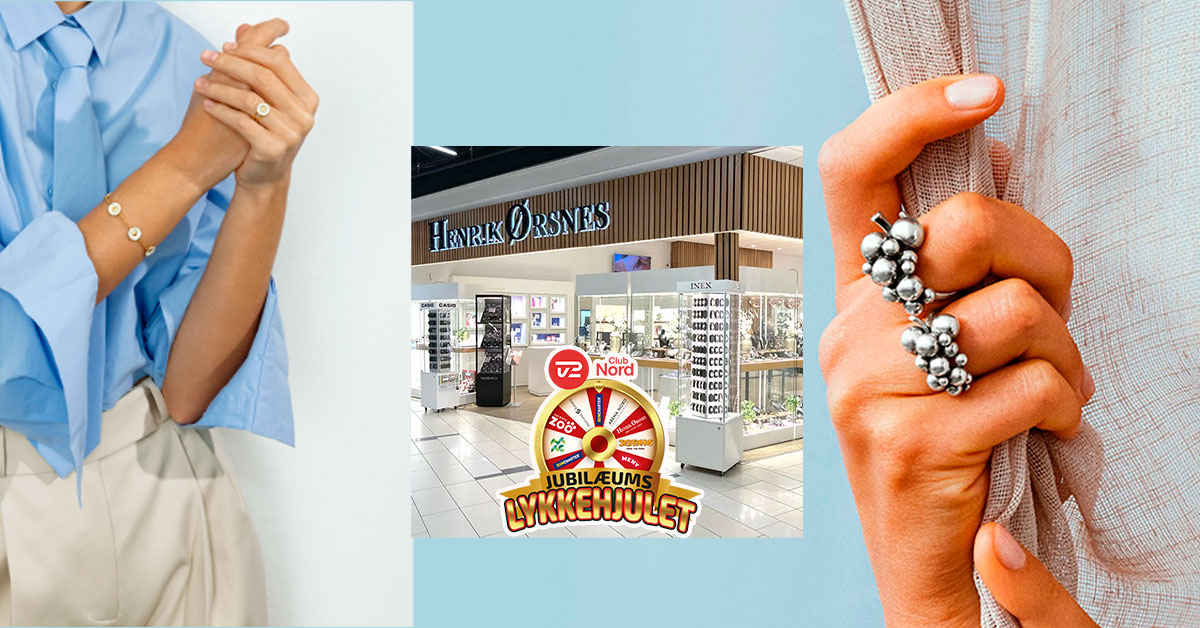 Vind Gavekort og ørestikker fra Henrik Ørsnes Ure-Guld-Sølv