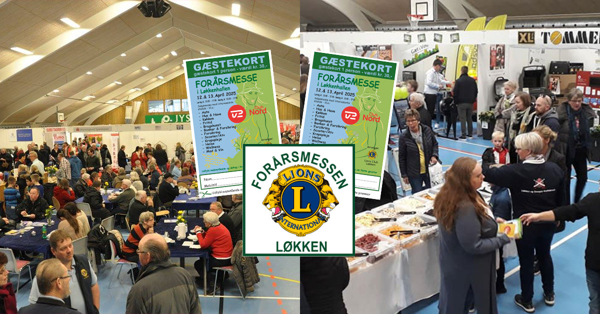 Gratis entre: Forårsmesse i Løkken