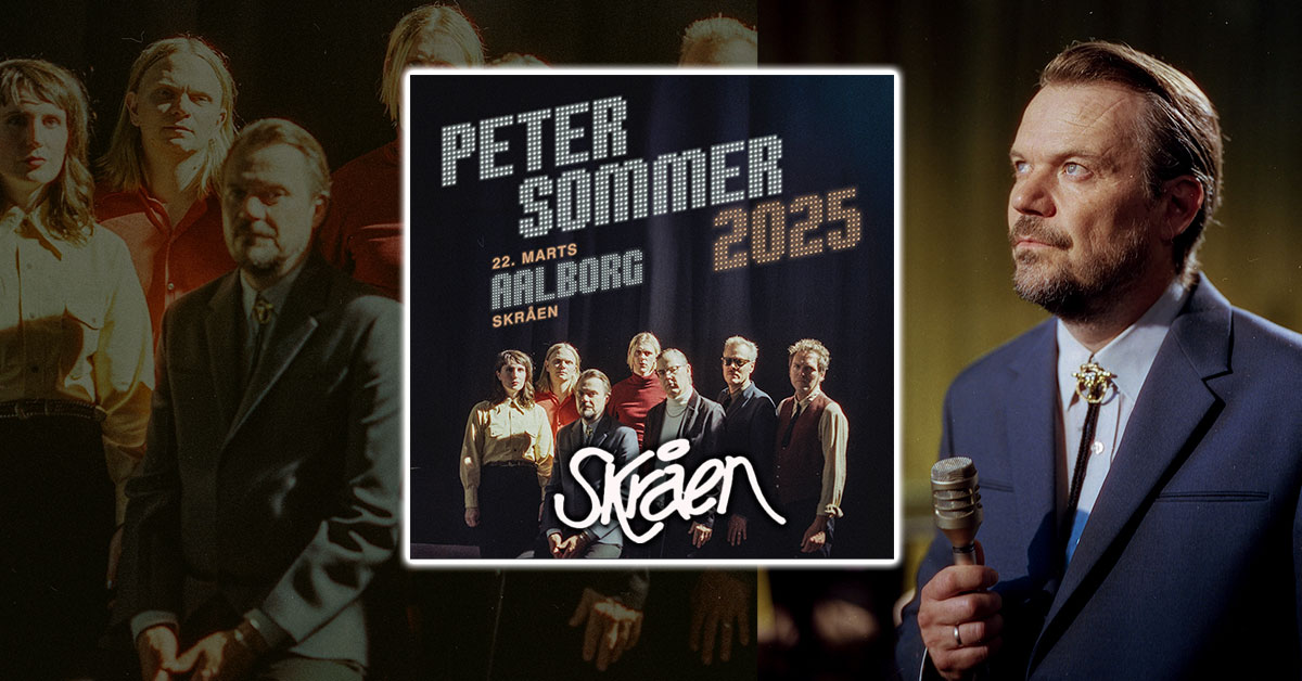 Vind 2 Billetter til Peter Sommer