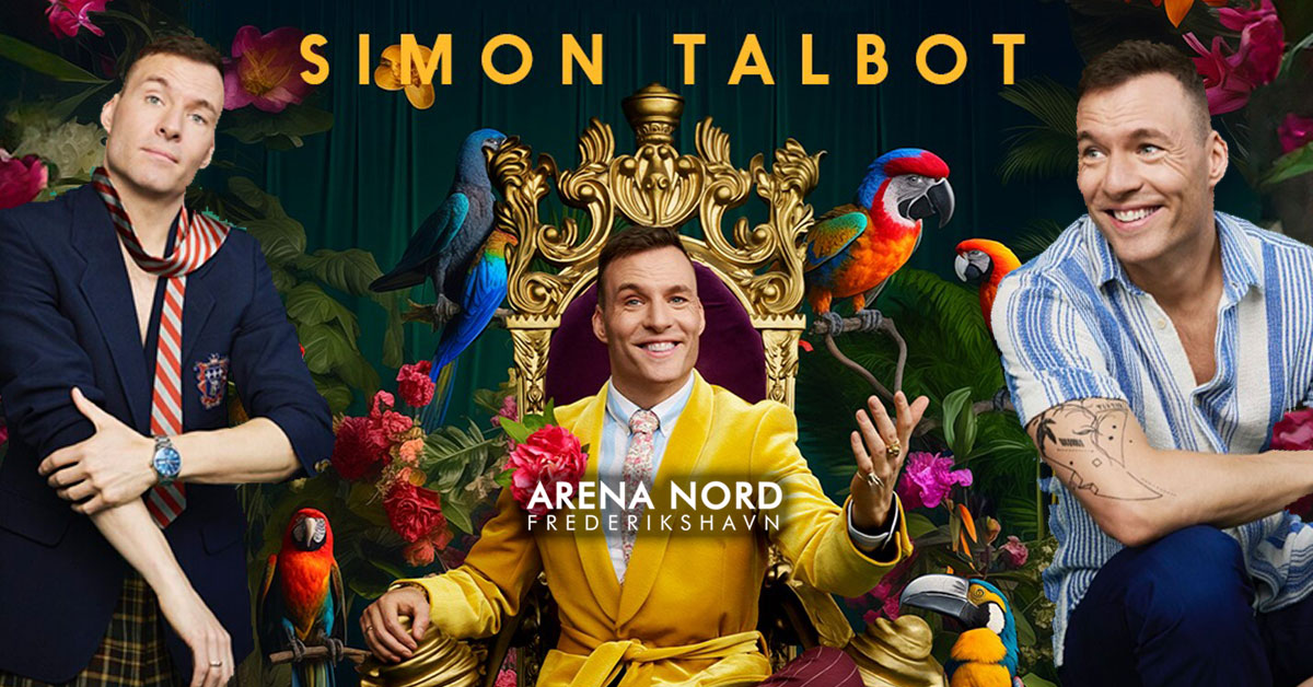 Vind 2 Billetter til Simon Talbot – Ekstra Extra