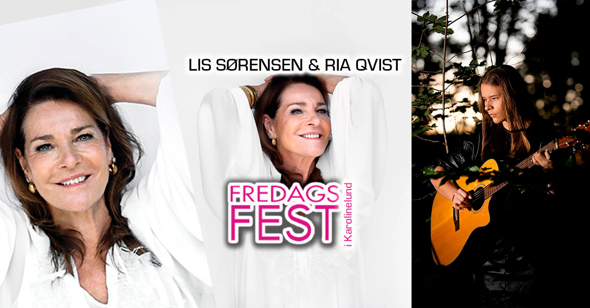 VINDERE: Billetter til Fredagsfest med Lis Sørensen