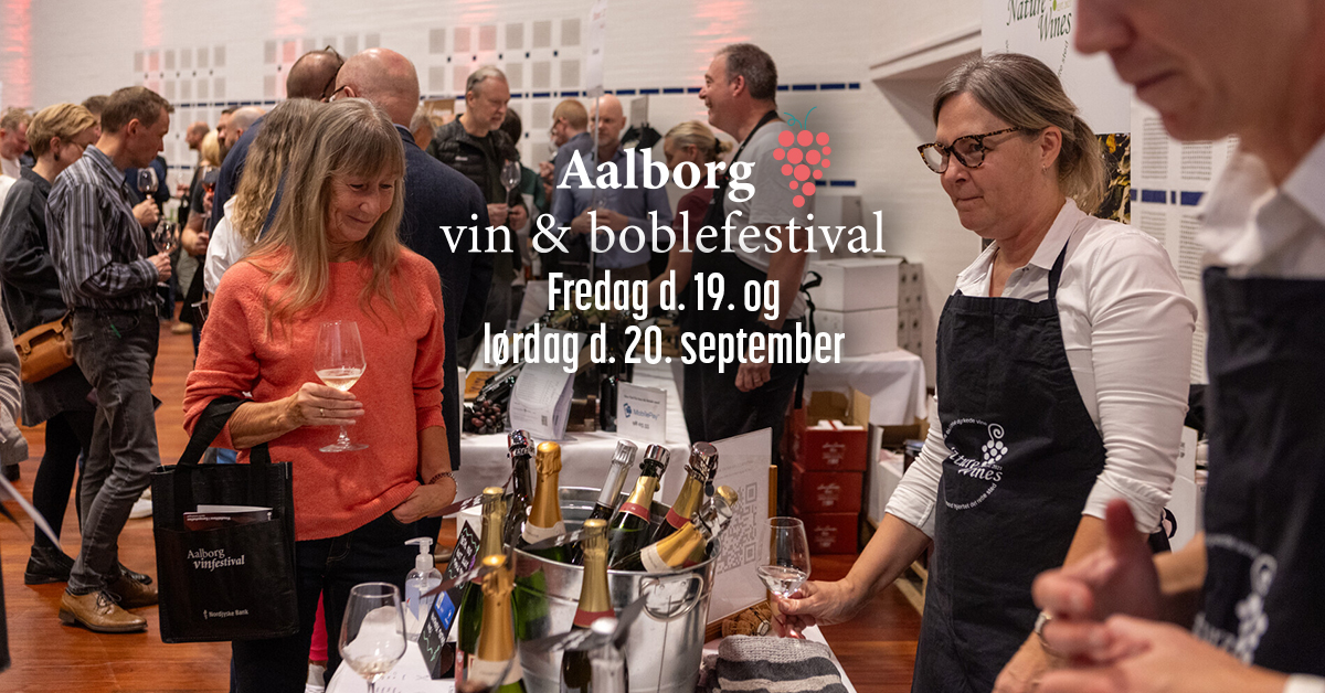VIND 2 billetter til Aalborg Vin- og Boblefestival!