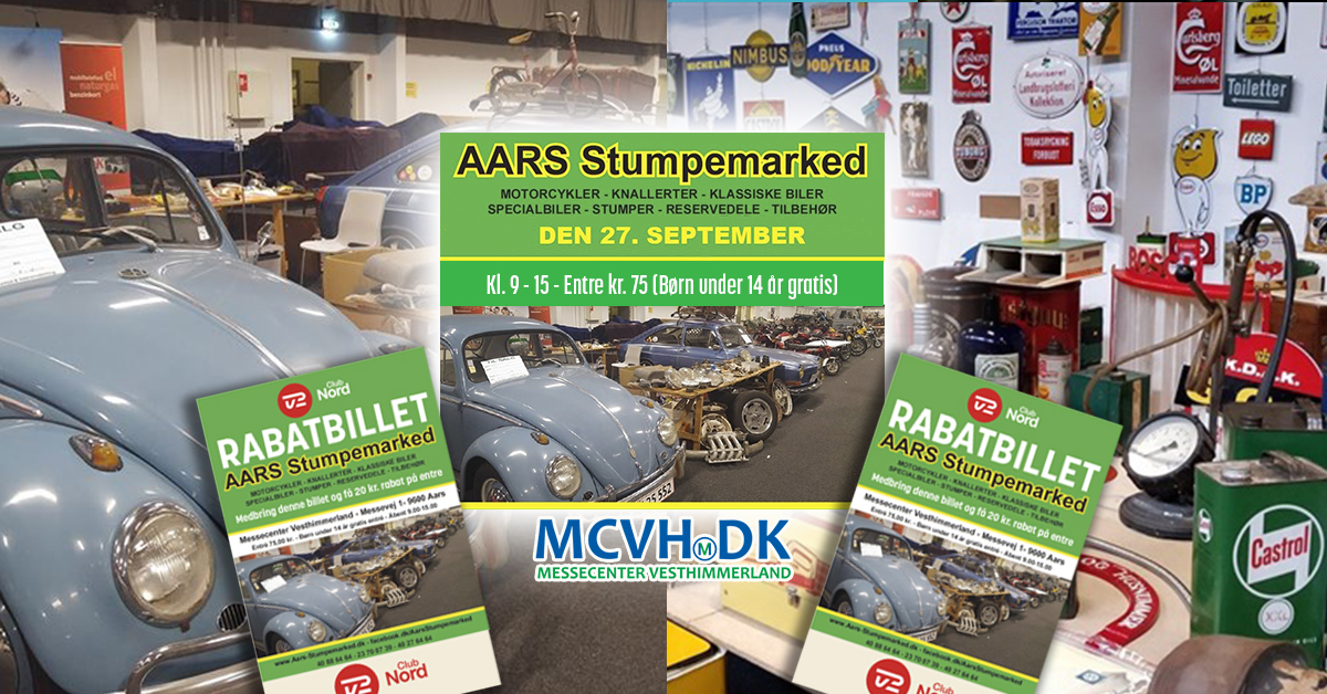 RABATBILLETER til Aars Stumpemarked