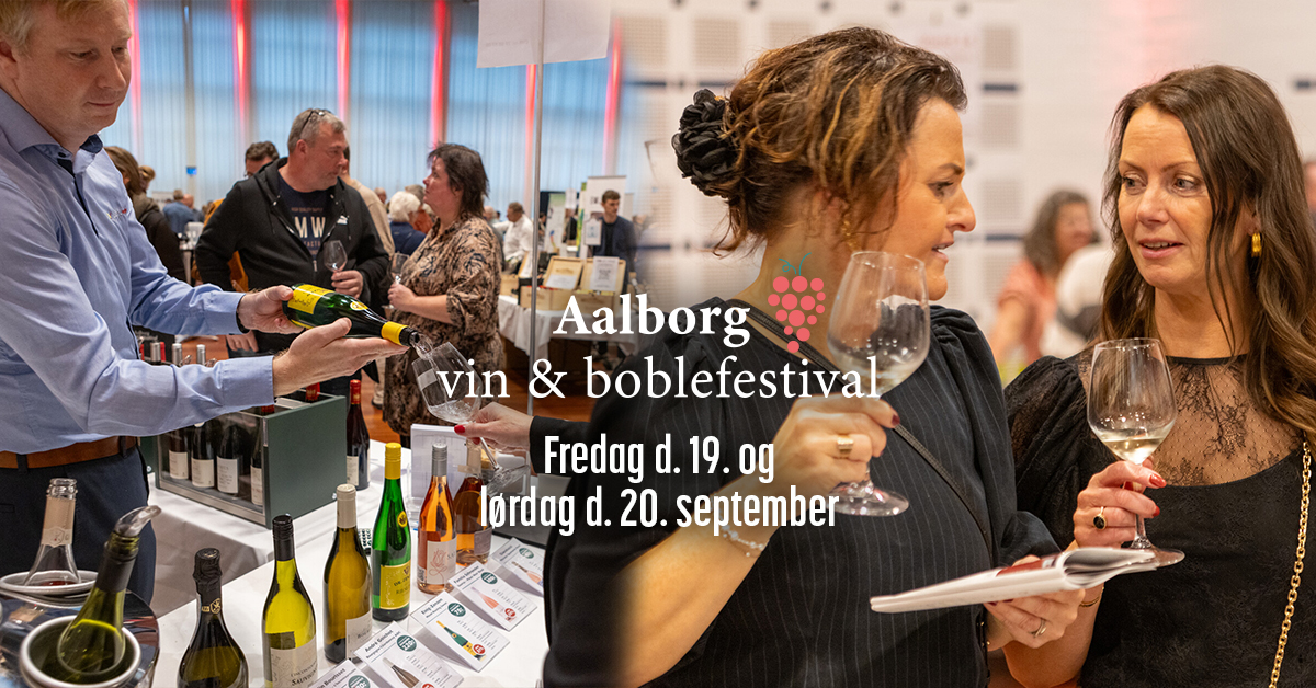 SPAR 95 kr. Aalborg Vin og Boblefestival Aalborg Kongres- og Kultur Center!