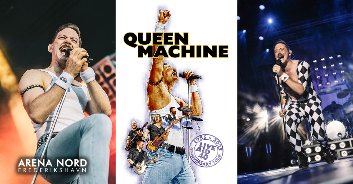 SPAR 50 kr.: Queen Machine i Arena Nord