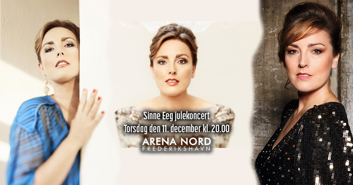 Vind 2 billetter: Sinne Eeg julekoncert i Arena Nord